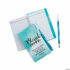 Deals 🎁 Blessed Momma Spiral Notebooks with Pen - 12 Pc. 🤩 -Stationery Supplies Shop 13968936