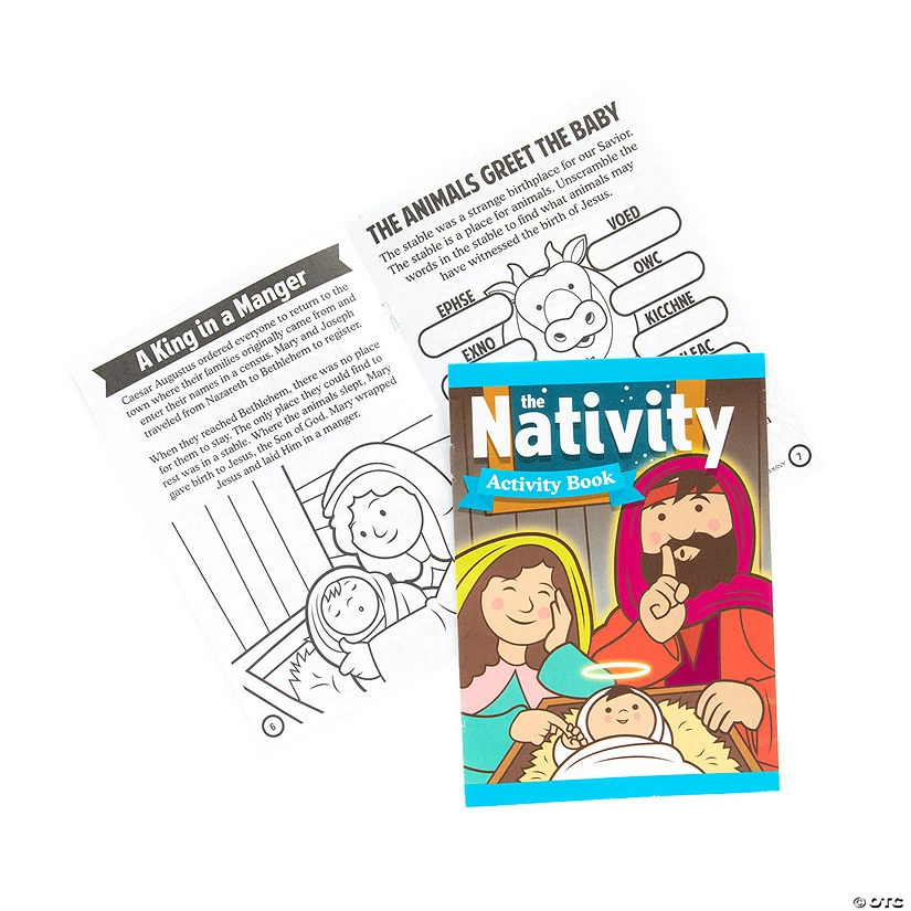 Outlet βοΈ Nativity Learning Activity Books - 12 Pc. π 4 Outlet βοΈ Nativity Learning Activity Books - 12 Pc. π - Image 2