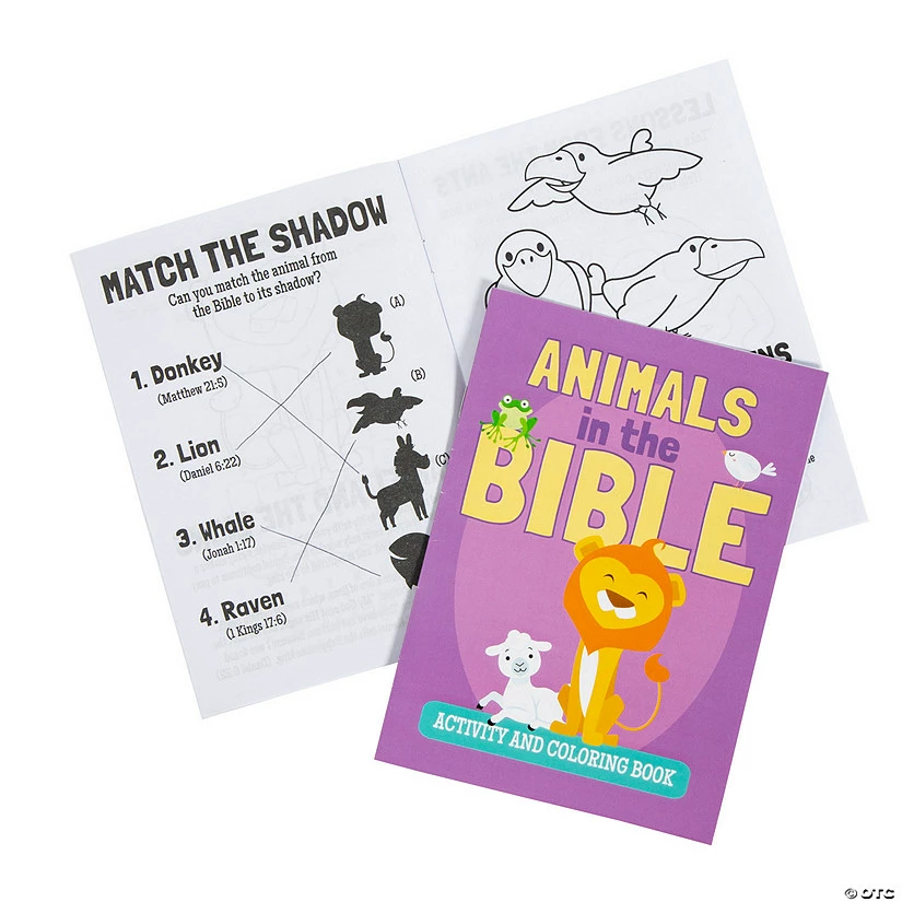 Best Pirce π Animals in the Bible Activity Books β 12 Pc. π 4 Best Pirce π Animals in the Bible Activity Books β 12 Pc. π - Image 2