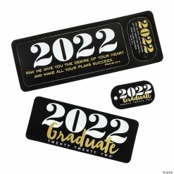Best Sale 😍 2022 Religious Graduate Bookmark & Keychain Tags - 24 Pc. 💯