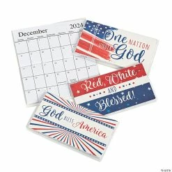 Cheap 🌟 2023 - 2024 God Bless America Pocket Calendars - 12 Pc. 🌟