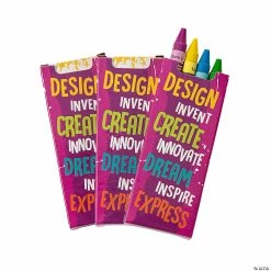 Cheap ❤️ 4-Color Studio VBS Crayons - 12 Boxes ✔️