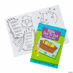 Top 10 β Bible Dot-to-Dot Activity Books - 24 Pc. β
