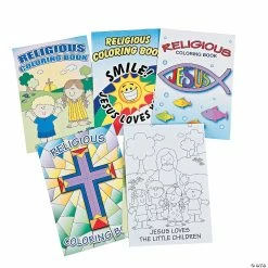 New 🔔 Bulk Faith Coloring Books - 72 Pc. ⌛