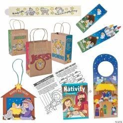 Flash Sale 👍 Christmas Church Busy Bags for 24 🧨