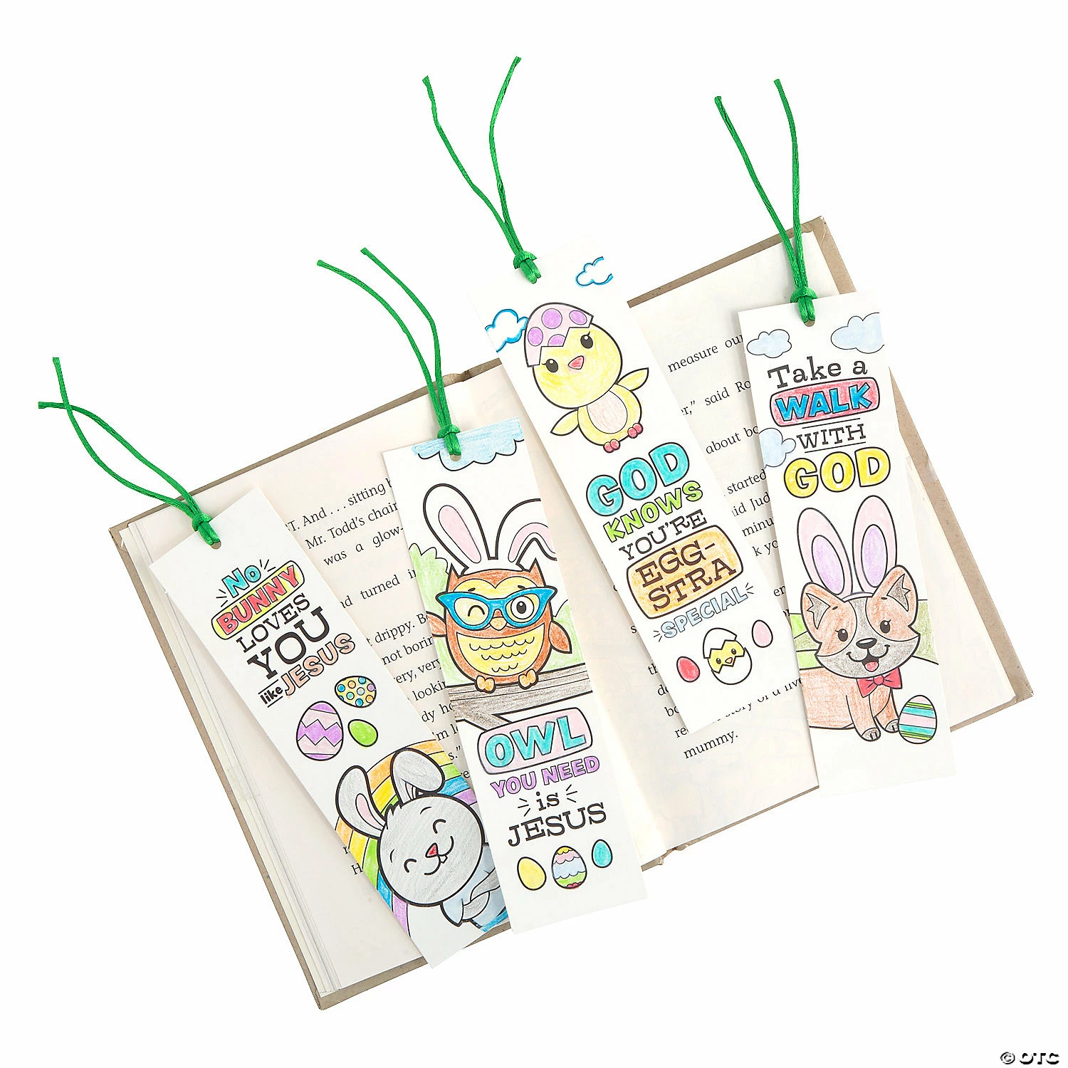 Top 10 π Color Your Own Religious Easter Bookmarks - 12 Pc. π 4 Top 10 π Color Your Own Religious Easter Bookmarks - 12 Pc. π - Image 2