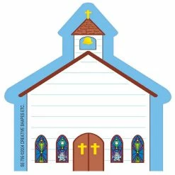 Outlet π Creative Shapes Etc. - Mini Notepad - Church π