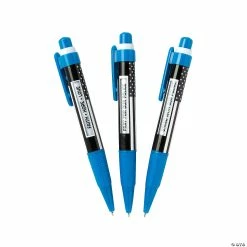 Budget 👍 Faith Blue Line Message Pens - 12 Pc. ⭐