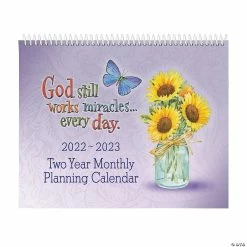 Best reviews of ✨ God Works Miracles Two Year Planning Calendar ❤️