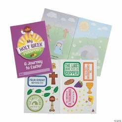 Deals 😉 Holy Week Passport Sticker Books - 12 Pc. 😍