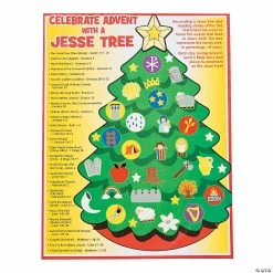 Best reviews of 🛒 Jesse Tree Sticker Scenes - 12 Pc. 🥰