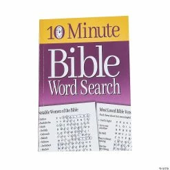 Best Sale ❤️ Mini 10 Minute Bible Word Search Activity Book ✔️
