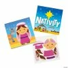 Coupon 😀 Mini Sticker-By-Number Nativity Books - 12 Pc. 👏 -Stationery Supplies Shop mini sticker by number nativity books 12 pc 14148478