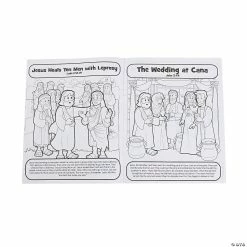 Budget ⭐ Miracles of Jesus Coloring Books - 12 Pc. ⌛ -Stationery Supplies Shop miracles of jesus coloring books 12 pc 13776736 a02