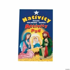 Budget 🔔 Nativity Activity Pads - 12 Pc. 🤩