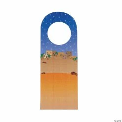 Stationery Supplies Shop -Stationery Supplies Shop nativity doorknob hanger sticker scenes 12 pc 57 6912 a01