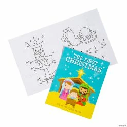 Best Pirce 🌟 Nativity Dot-to-Dot Activity Books - 12 Pc. 💯