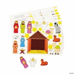 Cheapest 👏 Nativity Scene Stickers - 12 Pc. 🥰