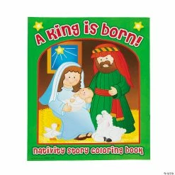 Stationery Supplies Shop -Stationery Supplies Shop nativity story coloring books 12 pc 4 5677 a01