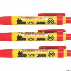 Discount 🎉 Railroad VBS Message Pens - 12 Pc. 😉 -Stationery Supplies Shop railroad vbs message pens 12 pc 13943435 a02