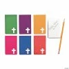 Cheap 👏 Religious Cross Cutout Notepads - 24 Pc. ✨ -Stationery Supplies Shop religious cross cutout notepads 24 pc 36 2507