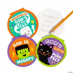 New 🧨 Religious 🧛 Halloween Notepads - 24 Pc. 👏