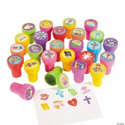 Budget 🔥 Religious Stamper Assortment - 50 Pc. 🌟