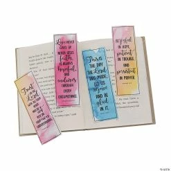 Wholesale π― Religious Watercolor Bookmarks - 24 Pc. βοΈ