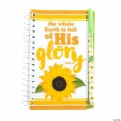 Discount π₯° Sunflower Spiral Notebooks with Pen - 12 Pc. π