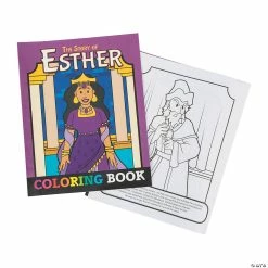 Promo ✨ The Story of Esther Coloring Books - 12 Pc. 😍